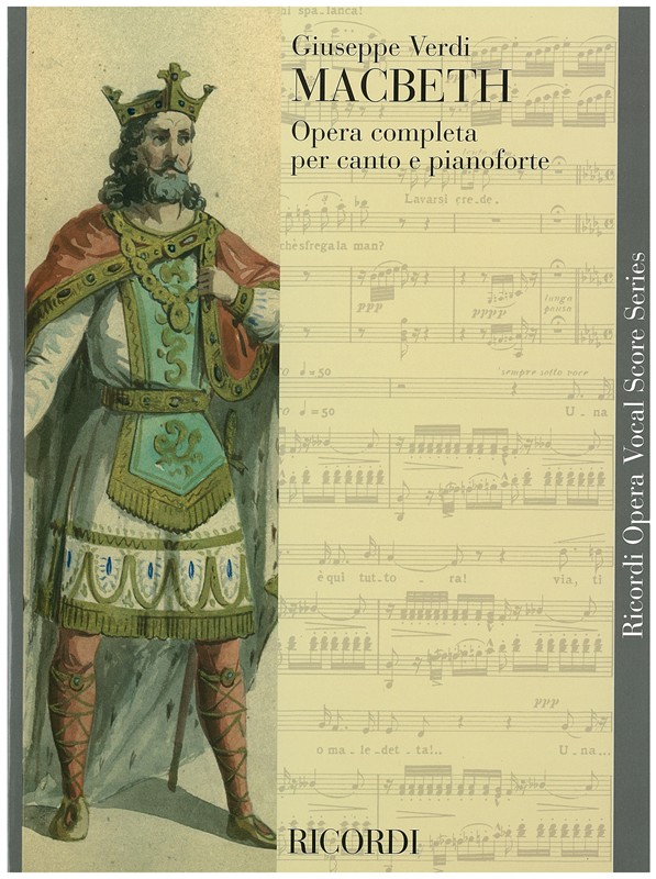 VERDI MACBETH ITALIAN VOCAL SCORE P/B