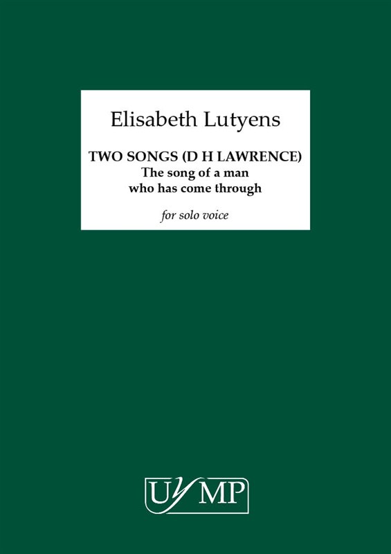 Elisabeth Lutyens: Two Songs