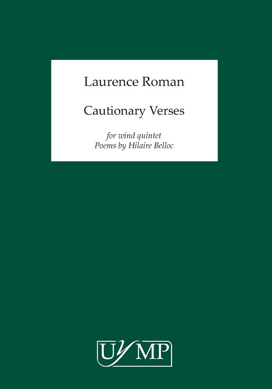 Laurence Roman: Cautionary Verses (Score)