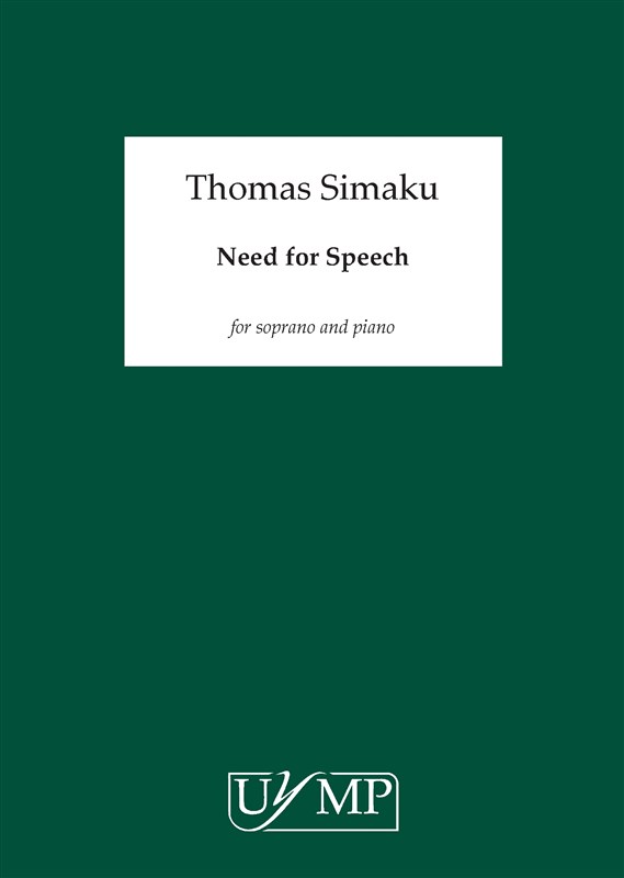 Thomas Simaku: Need for Speech