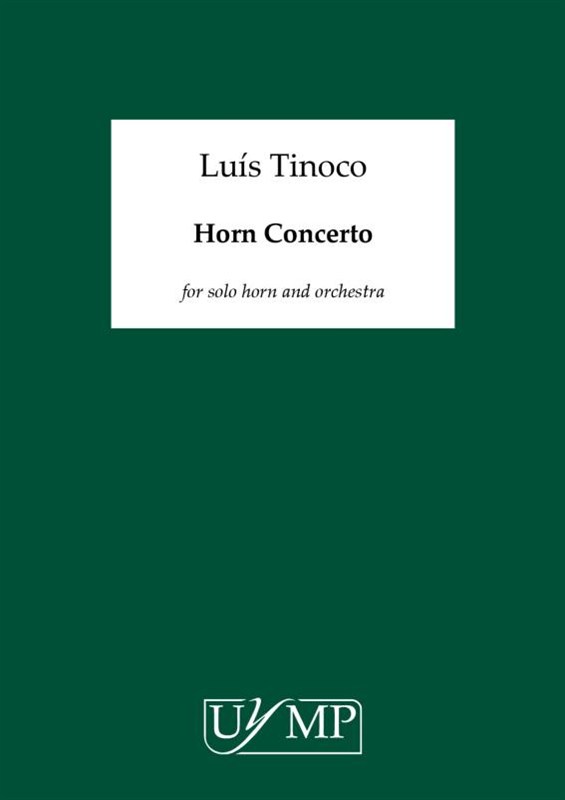Tinoco Horn Concerto Orch Cond Sc