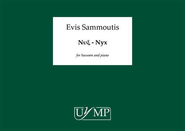 Evis Sammoutis: '??? - Nyx' (Score And Parts)