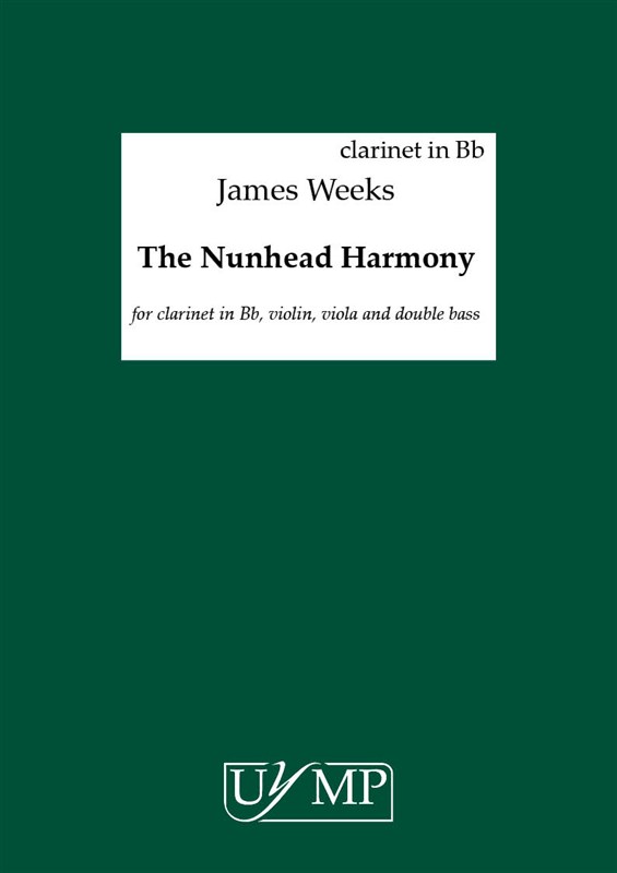 James Weeks: The Nunhead Harmony (Score And Parts)