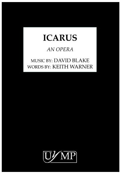 David Blake: Icarus (Vocal Score)