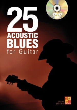 25 Acoustic Blues For Guitar (Book/DVD)