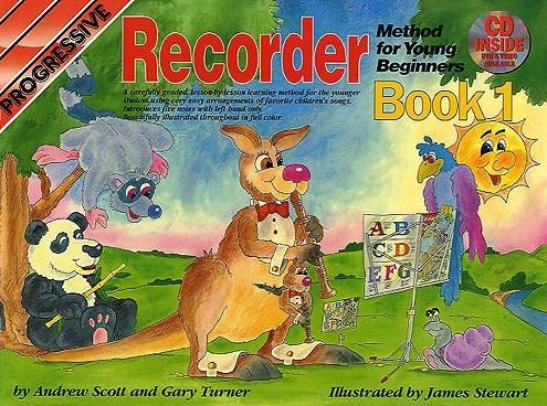 Progressive: Recorder Method For Young Beginners - Book 1 (Book/CD)