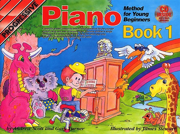 Progressive Piano Method For Young Beginners - Book 1
