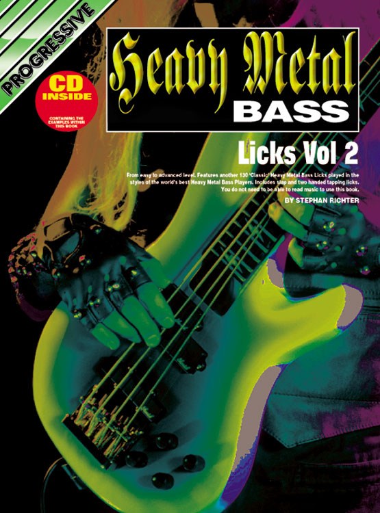 Prog Heavy Mtl Bss Lcks 2 Bgtr Bk/Cd