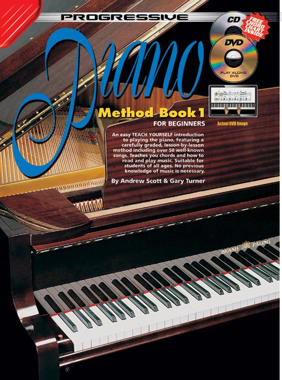 Progressive Piano Method Book One: For Beginners