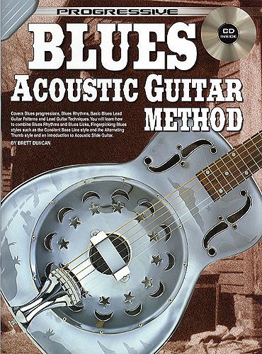 Progressive Blues Acoustic Guitar Method (Book/CD)