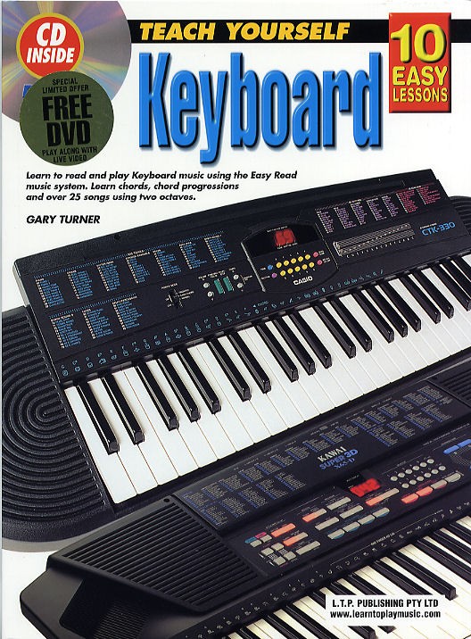 10 Easy Lessons: Teach Yourself Keyboard (Book/CD/DVD)