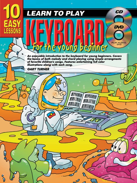 10 Easy Lessons: Teach Yourself Keyboard For The Young Beginner (Book/CD/DVD)
