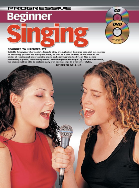 Progressive Beg Singing Bk/Cd/Dvd