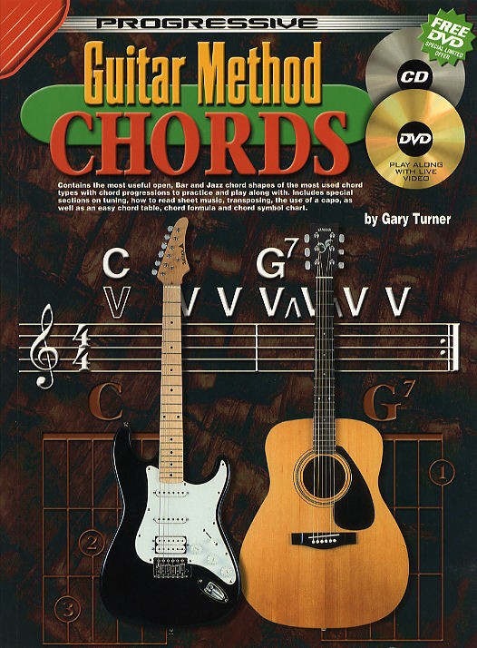 Progressive Guitar Method Chords (Book/CD/DVD)