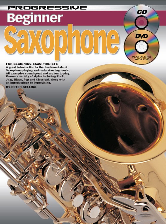 Progressive Beginner Sax Bk/Cd/Dvd
