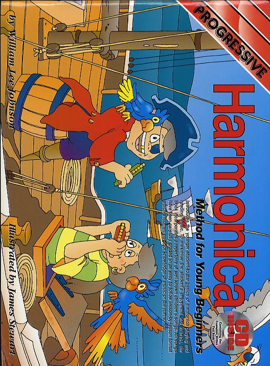 William Lee Johnson: Progressive Harmonica Method For Young Beginners (Book/Cd)