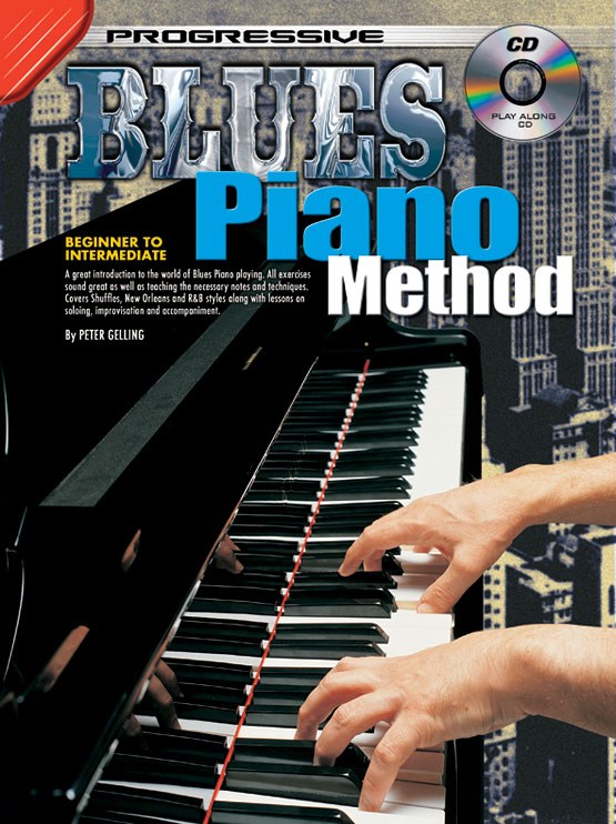 Progressive Blues Piano Method Bk &