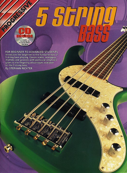 Progressive 5 String Bass (Book/CD)