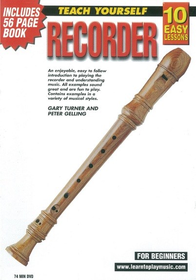 10 Easy Lessons: Teach Yourself Recorder (DVD With Small Booklet)
