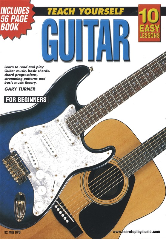 10 Easy Lessons: Teach Yourself Guitar (DVD With Small Booklet)