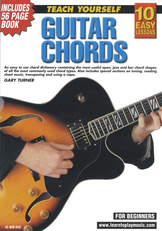 10 Easy Lessons: Teach Yourself Guitar Chords (DVD With Small Booklet)