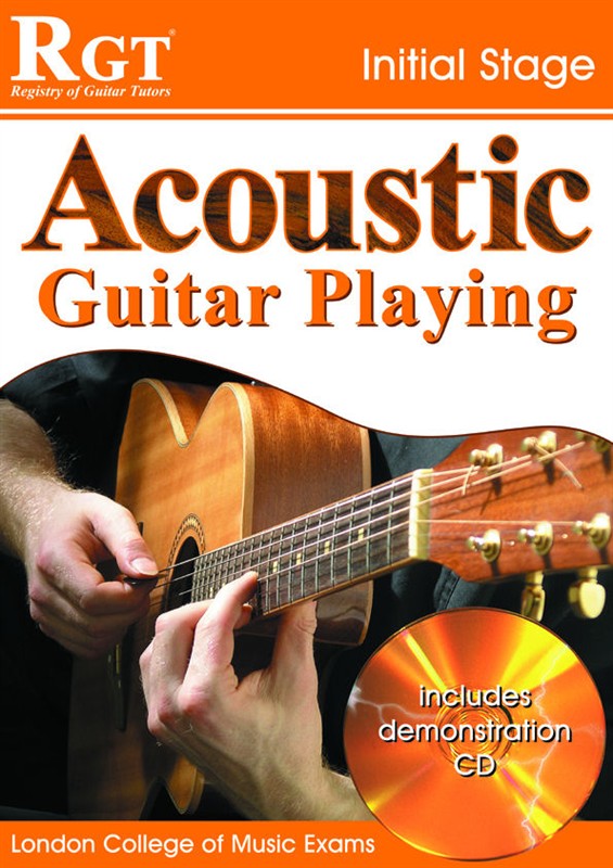Registry of Guitar Tutors: Acoustic Guitar Playing - Initial Stage (Book and CD)