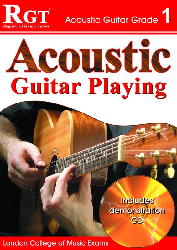 Registry of Guitar Tutors: Acoustic Guitar Playing - Grade 1 (Book/CD)