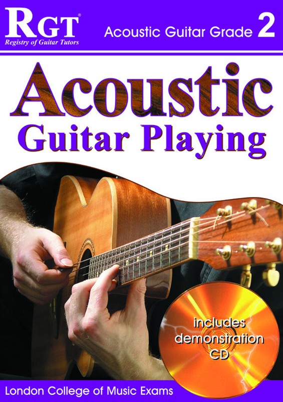 Registry of Guitar Tutors: Acoustic Guitar Playing - Grade 2 (Book/CD)