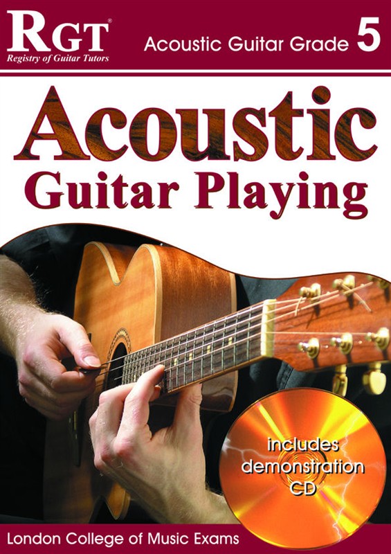 Registry of Guitar Tutors: Acoustic Guitar Playing - Grade 5 (Book and CD)