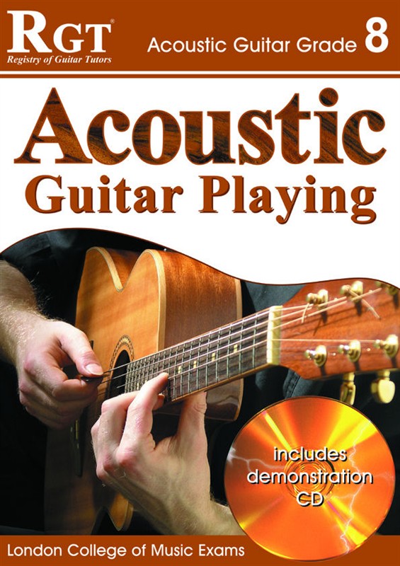 Registry of Guitar Tutors: Acoustic Guitar Playing - Grade 8 (Book and CD)