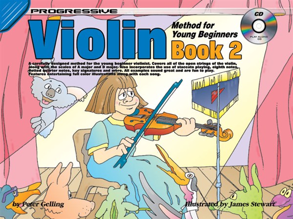 Prog Violin Young Beg Bk 2 Vln Bk/Cd