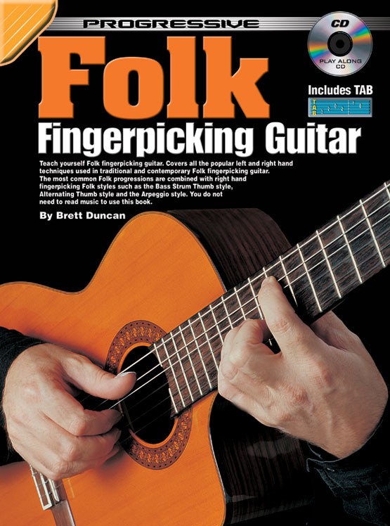Prog Folk Fingerpicking Gtr Bk/Cd