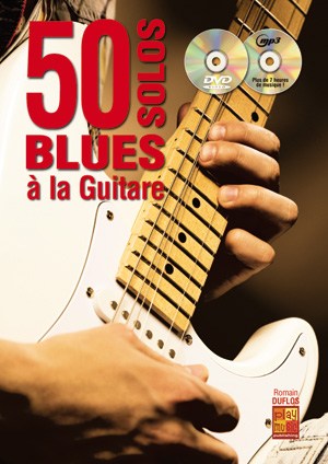 50 Solos Blues A La Guitare (Book/CD/DVD)