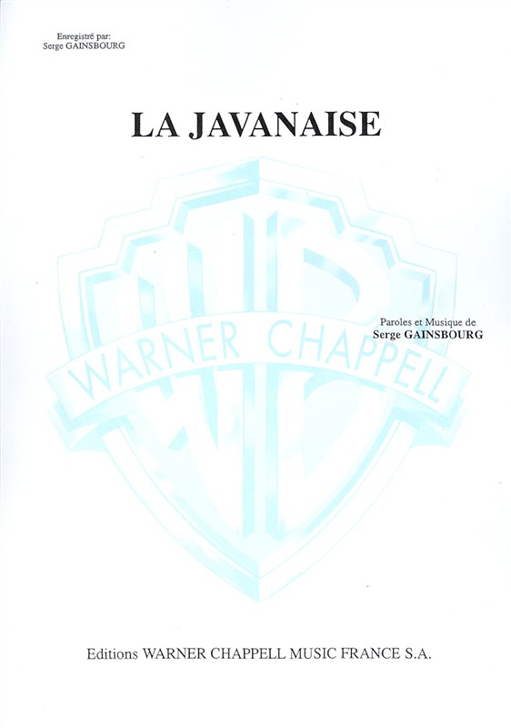 Serge Gainsbourg: Javanaise (La)