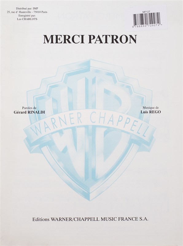 Les Charlots: Merci Patron