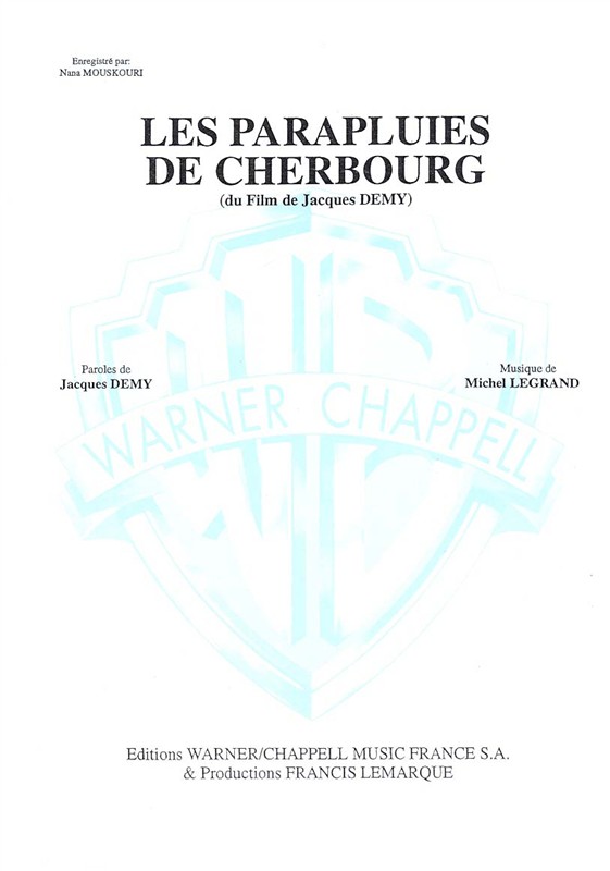 Michel Legrand: Parapluies de Cherbourg (Les)