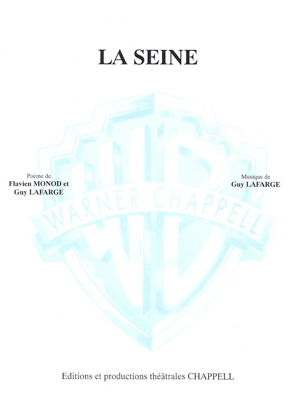Guy Lafarge: La Seine