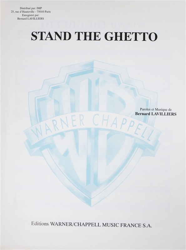 Bernard Lavilliers: Stand The Ghetto