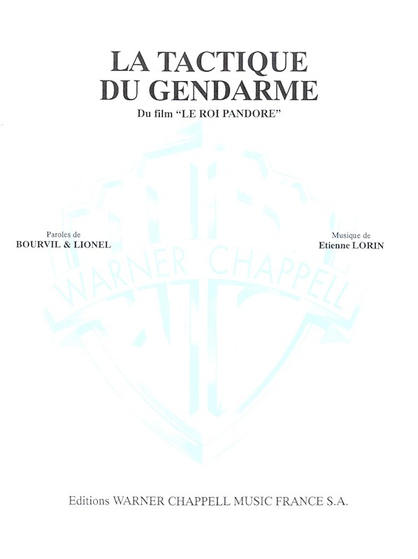 Bourvil: Tactique du Gendarme (La) (Du Film le Roi Pandore)
