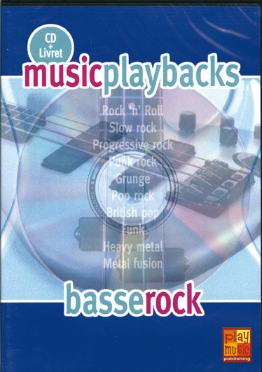 Music Playbacks CD : Basse Rock