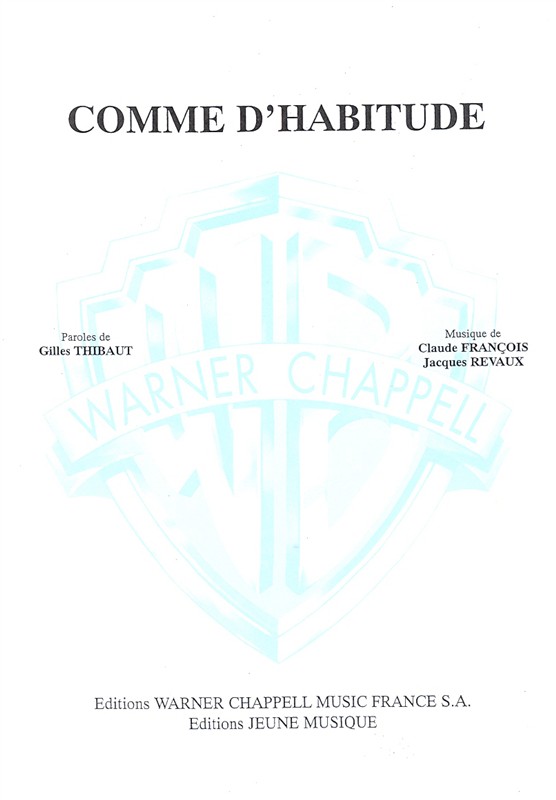 Claude François: Comme D?habitude (My Way)