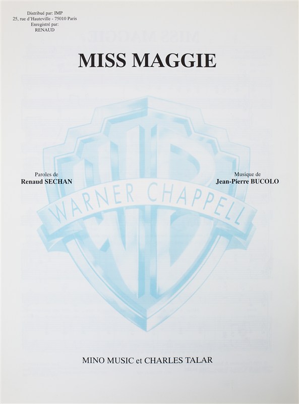 Renaud: Miss Maggie