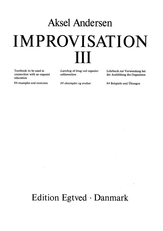 IMPROVISATION 3