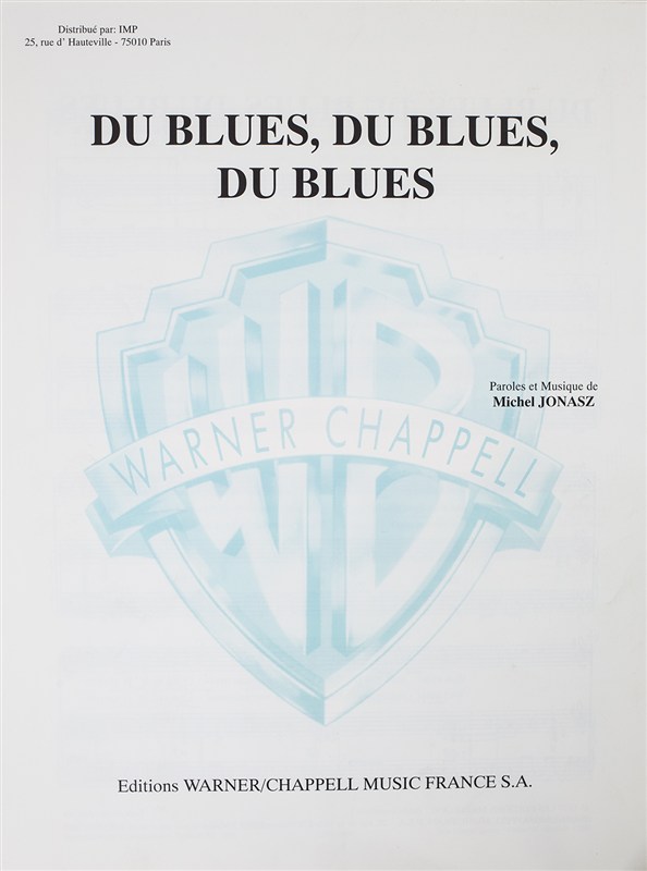 Michel Jonasz: Du Blues, Du Blues, Du Blues