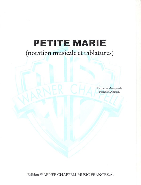 Francis Cabrel: Petite Marie