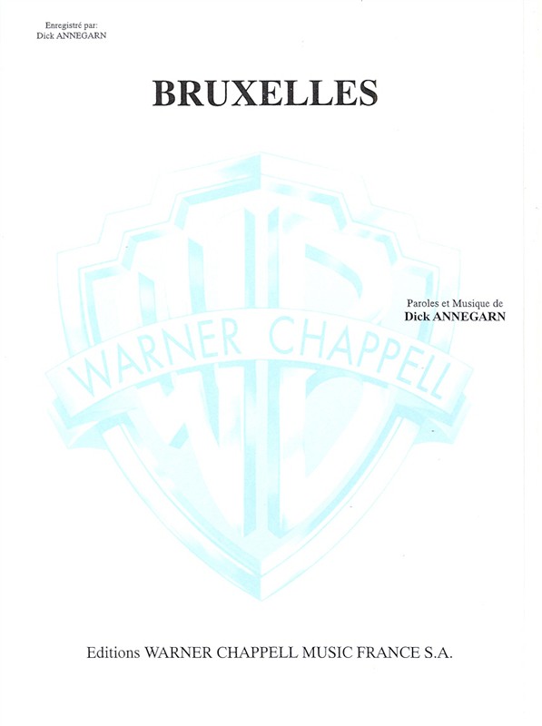 Dick Annegarn: Bruxelles