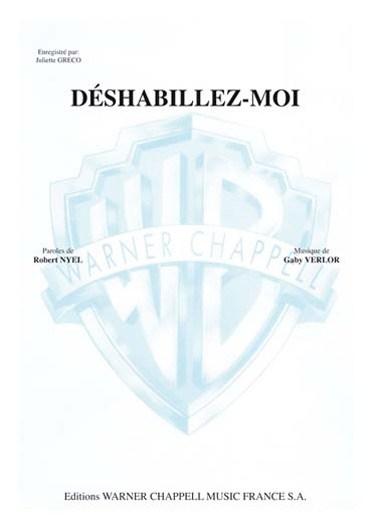 Juliette Greco: Déshabillez-Moi