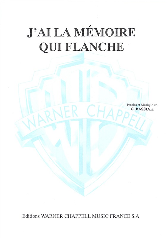 J?ai la Mémoire Qui Flanche