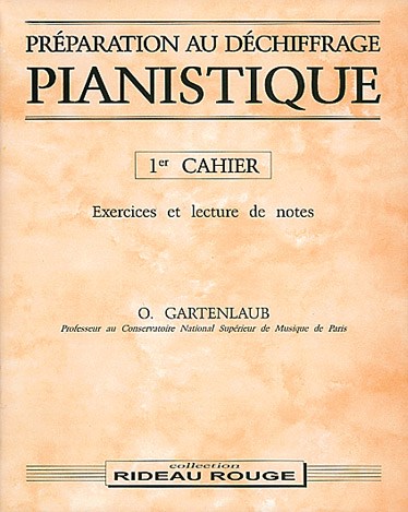 Préparation Au Déchiffrage Pianistique - 1er Cahier
