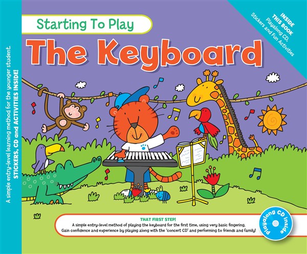 MUSIC FOR KIDS: Starting To Play The Keyboard Bk/CD